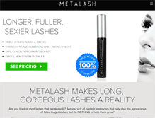 Tablet Screenshot of metalash.com